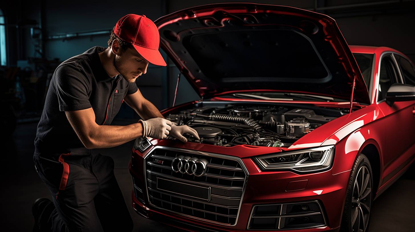 madarts A mechanic fixing an engine transmission device inside 32803ffa 6fb0 4ec8 b3f7 da9246ece2d8 1