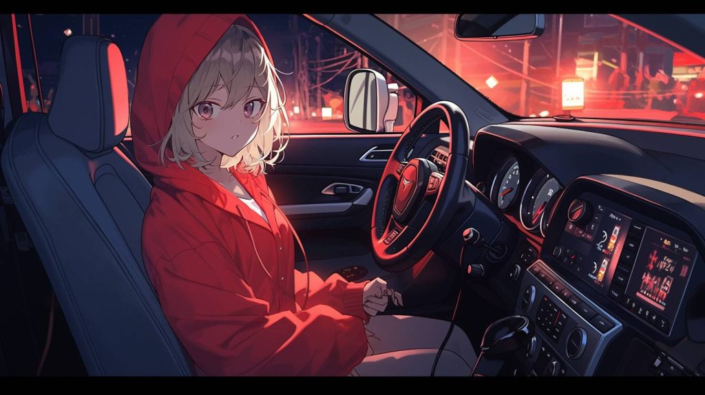madarts A detailed view of an Audi dashboard illuminated by a b 91058de6 d8f4 43f8 9565 8689be475306 1